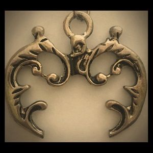 Winged Silver Necklace